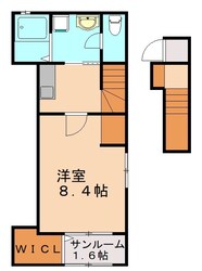 雑餉隈駅 徒歩11分 2階の物件間取画像